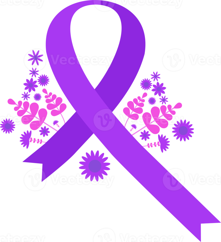 cancer lila band design element png