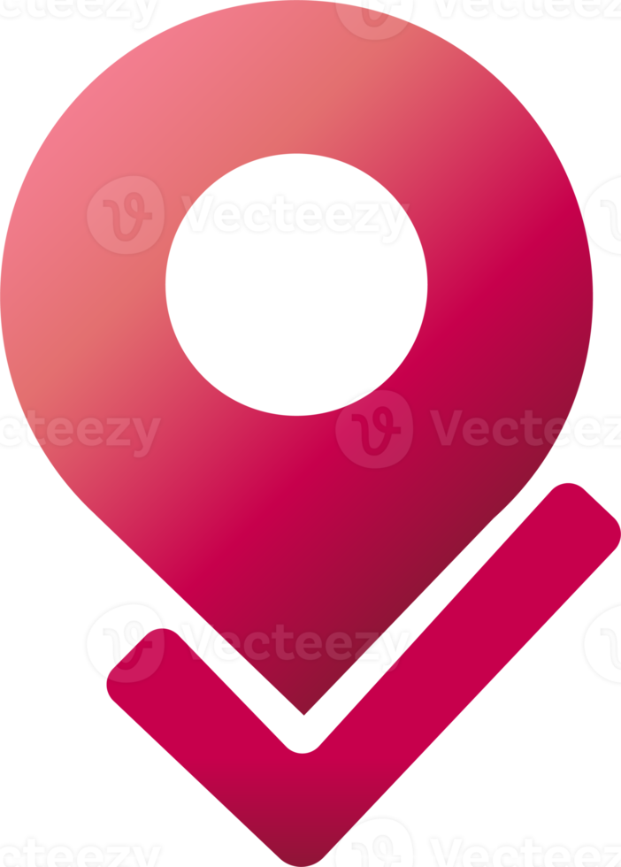 location gradient icon png