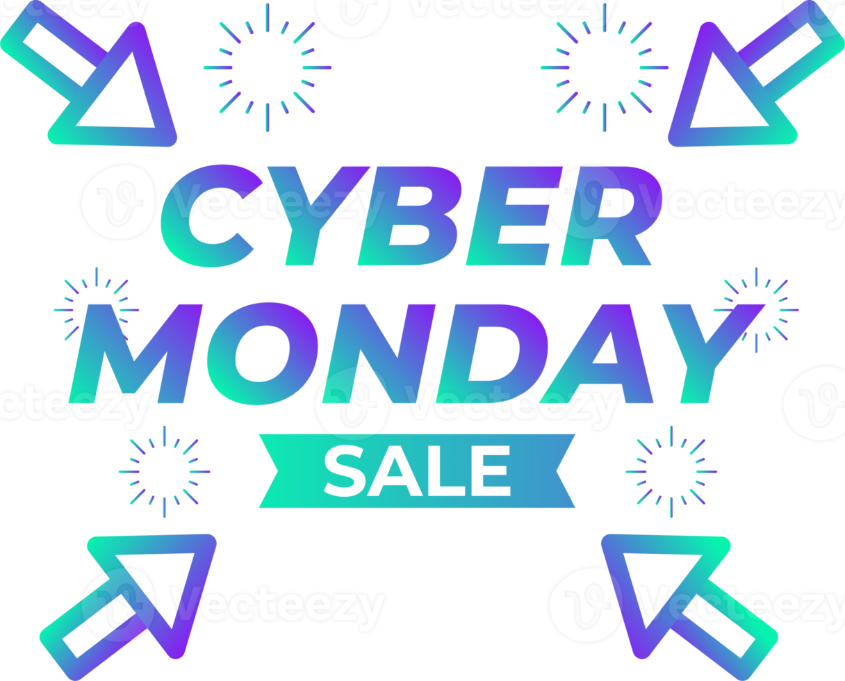 cyber monday sale design element 15130510 PNG