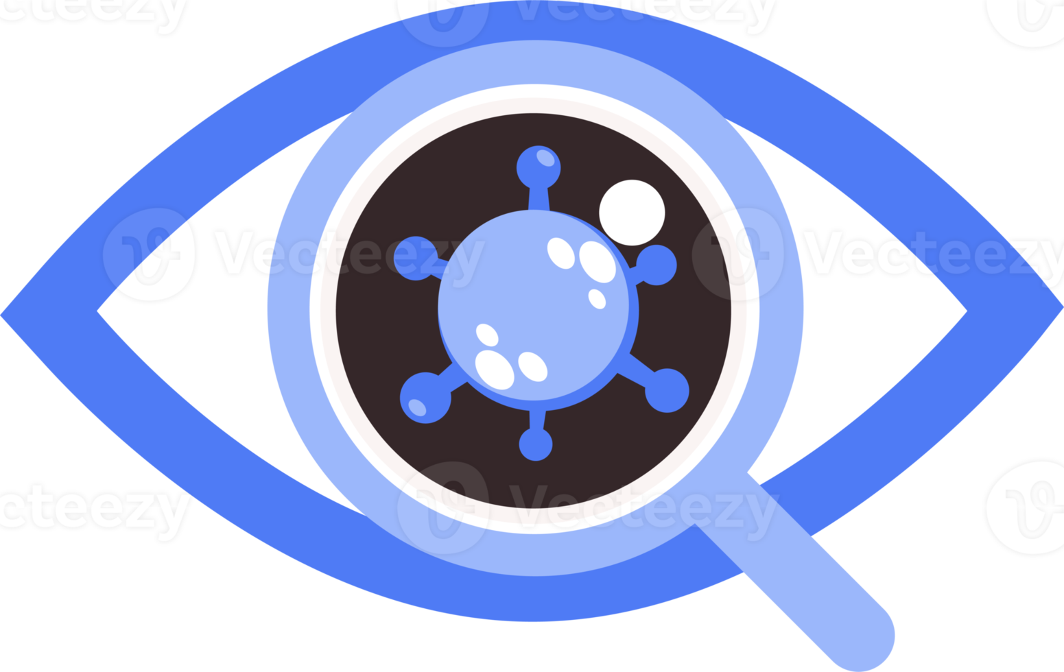 eye virus search icon png