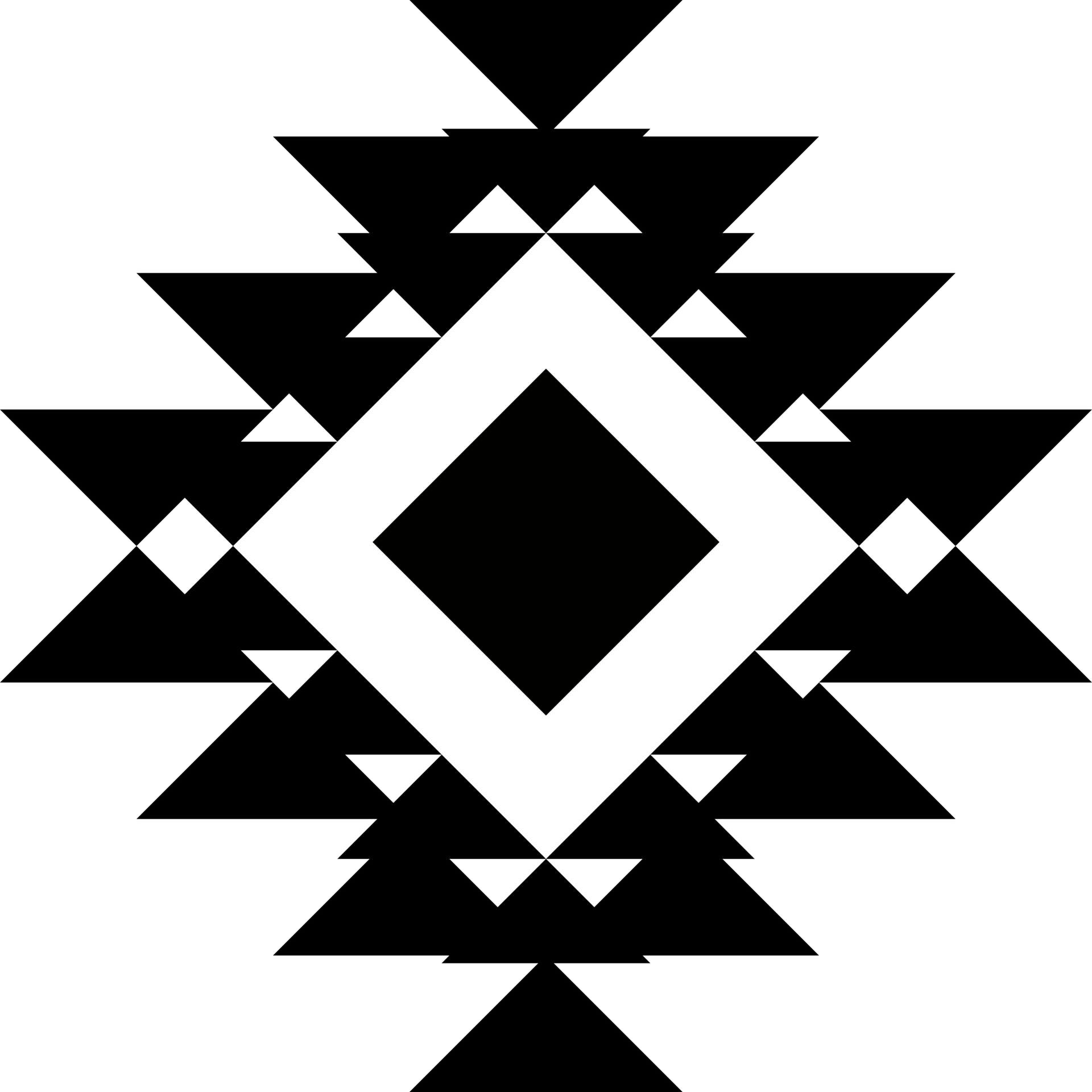 black-and-white-geometric-ethnic-15130839-png