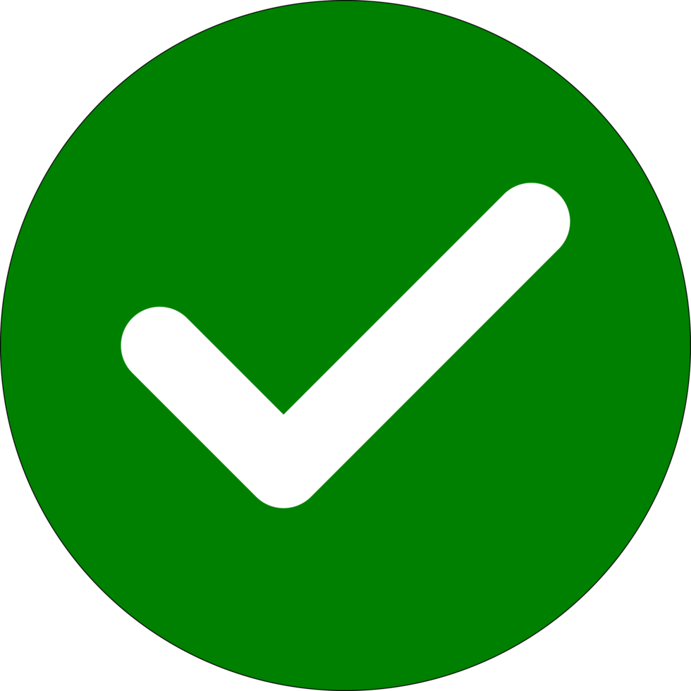 check mark icon png