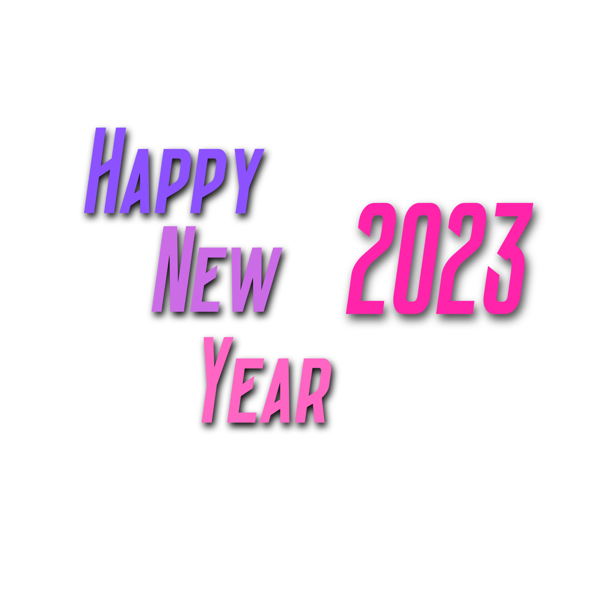 Happy new year png transparent background file. 15130992 PNG