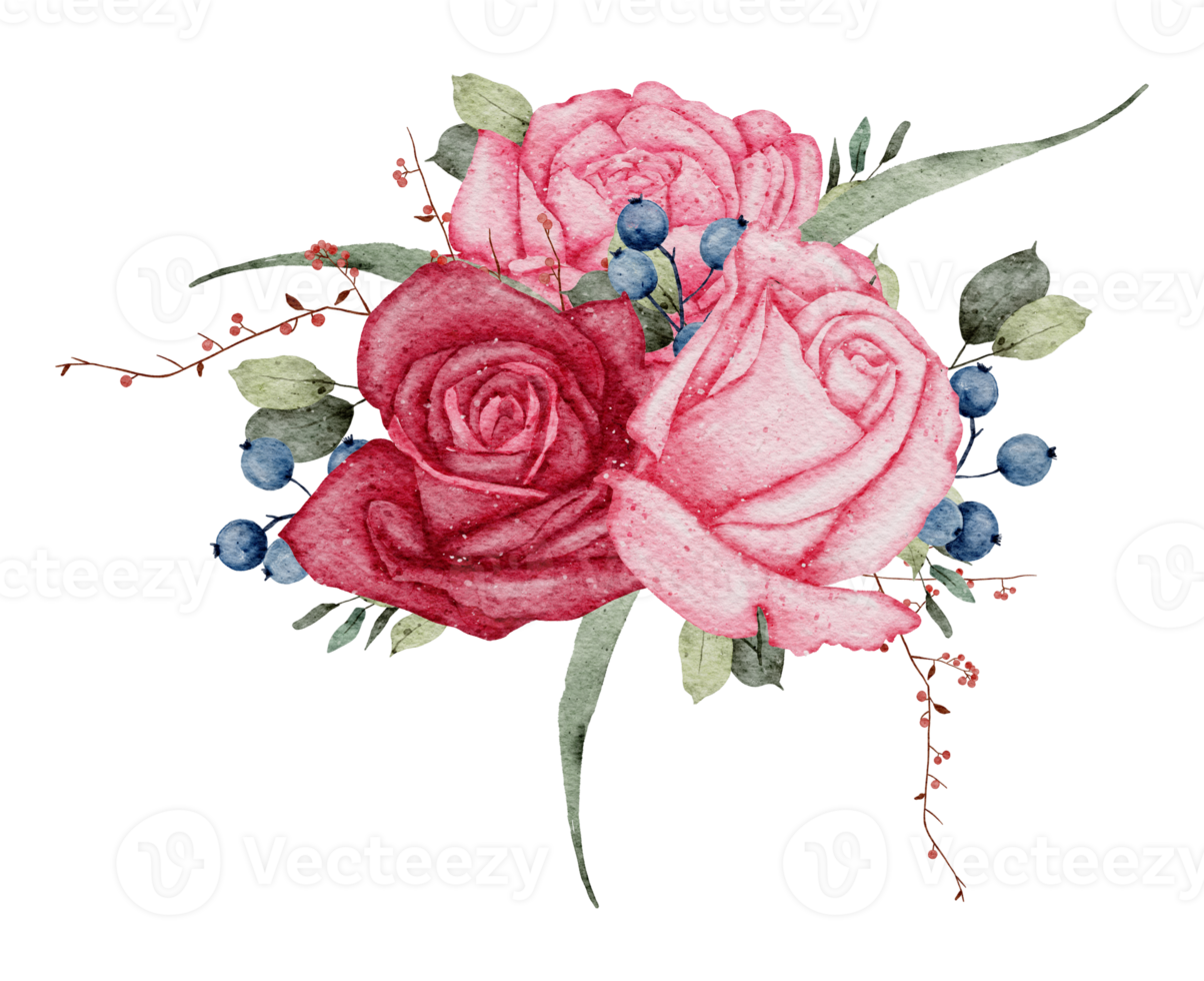flower bouquet watercolor png