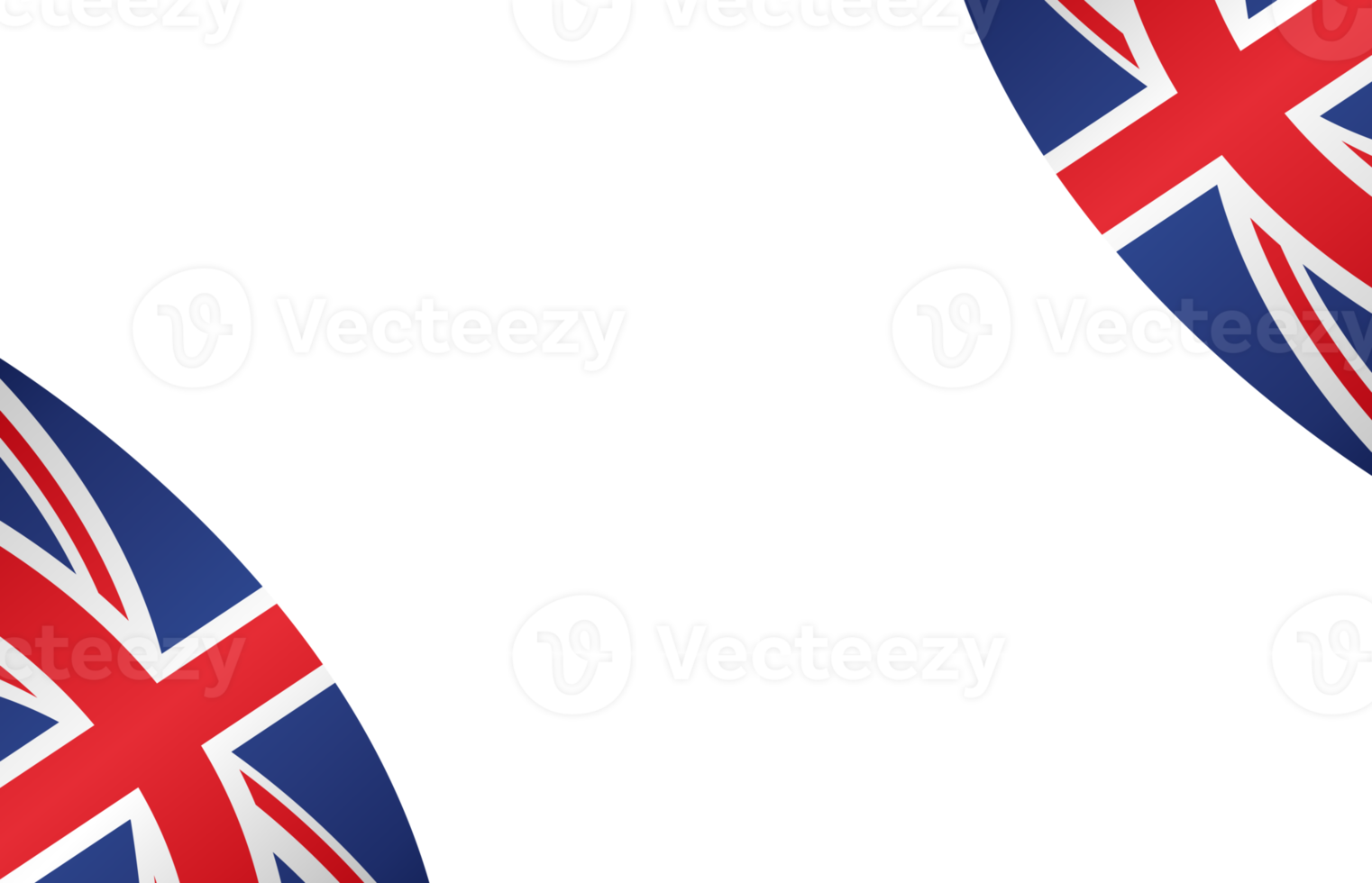 golvend vlag van uk geïsoleerd Aan PNG of transparant achtergrond, symbolen van Verenigde koninkrijk, geweldig Groot-Brittannië, sjabloon voor spandoek, kaart, reclame ,promoten, TV reclame, advertenties, web