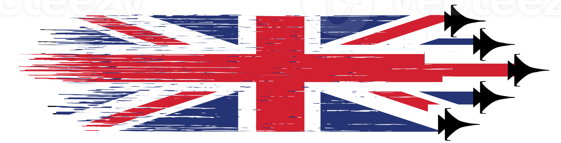 Storbritannien flagga med militär kämpe jets isolerat på png eller transparent ,symboler av förenad rike, jättebra storbritannien , mall för banner, kort, reklam ,marknadsföra,kommersiell, annonser, webb design, affisch