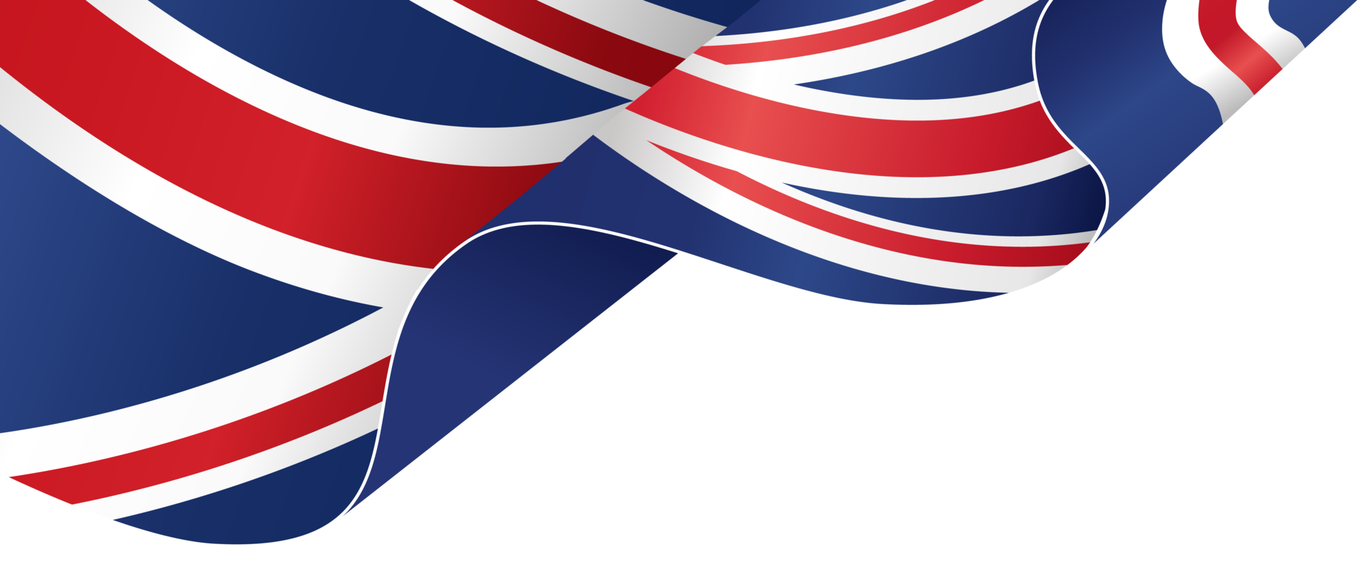 Waving Flag Of UK Isolated On Png Or Transparent Background Symbols Of waving-flag-of-uk-isolated-on-png-or-transparent-background-symbols-of