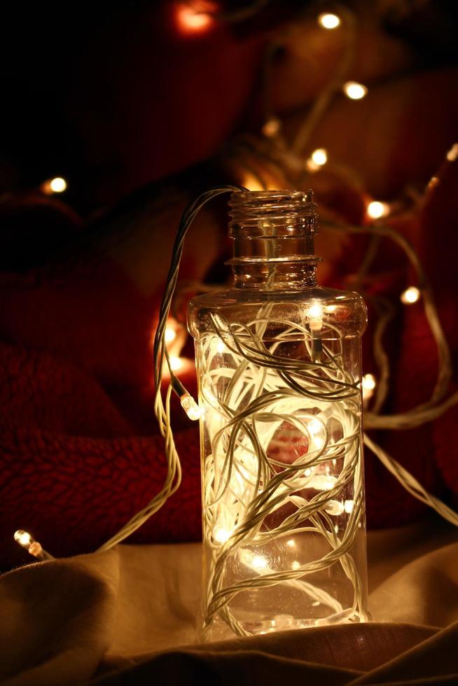 Fairylights In a Glass Bottle photo