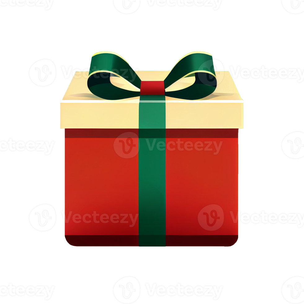 flache weihnachtsgeschenkbox-karikaturtapete. modernes flaches Design im Winter. minimalistische Wintertapeten png