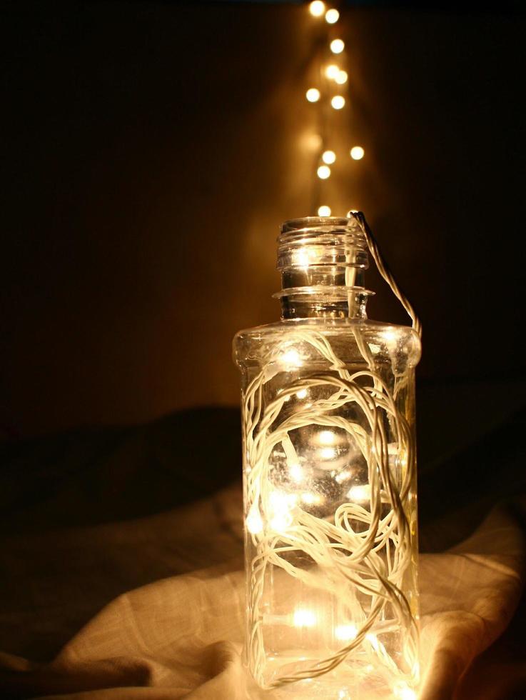 Fairylights In a Glass Bottle photo