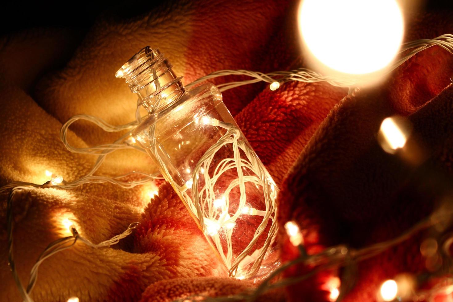 Fairylights In a Glass Bottle photo