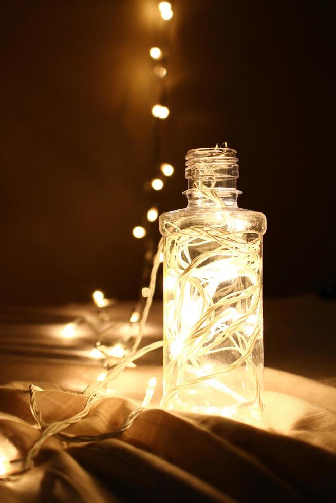 Fairylights In a Glass Bottle photo