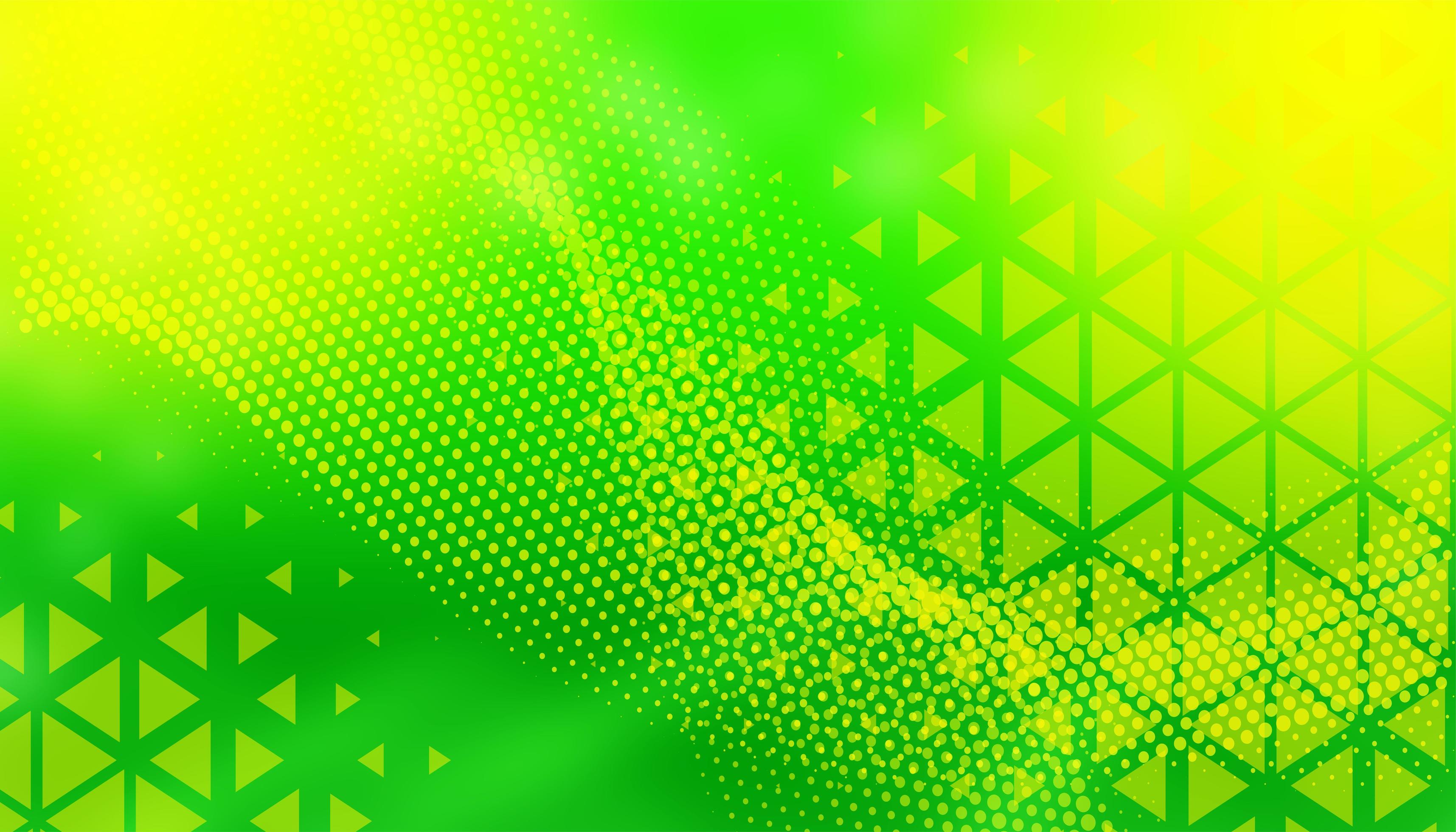 Green Background Vector Art, Icons Yellow Green Background