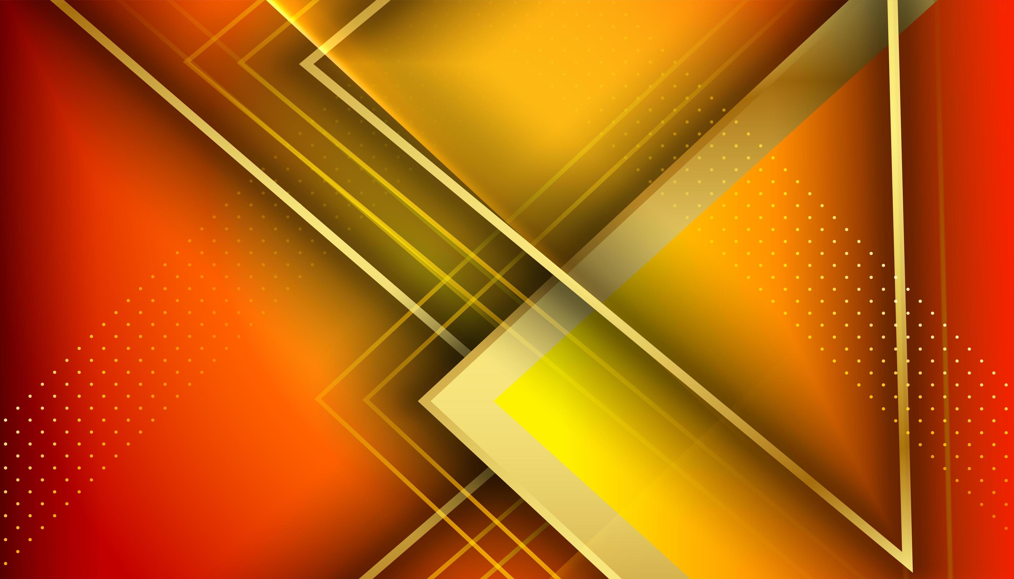 Abstract red, yellow gradient background and Wallpaper Vector Free