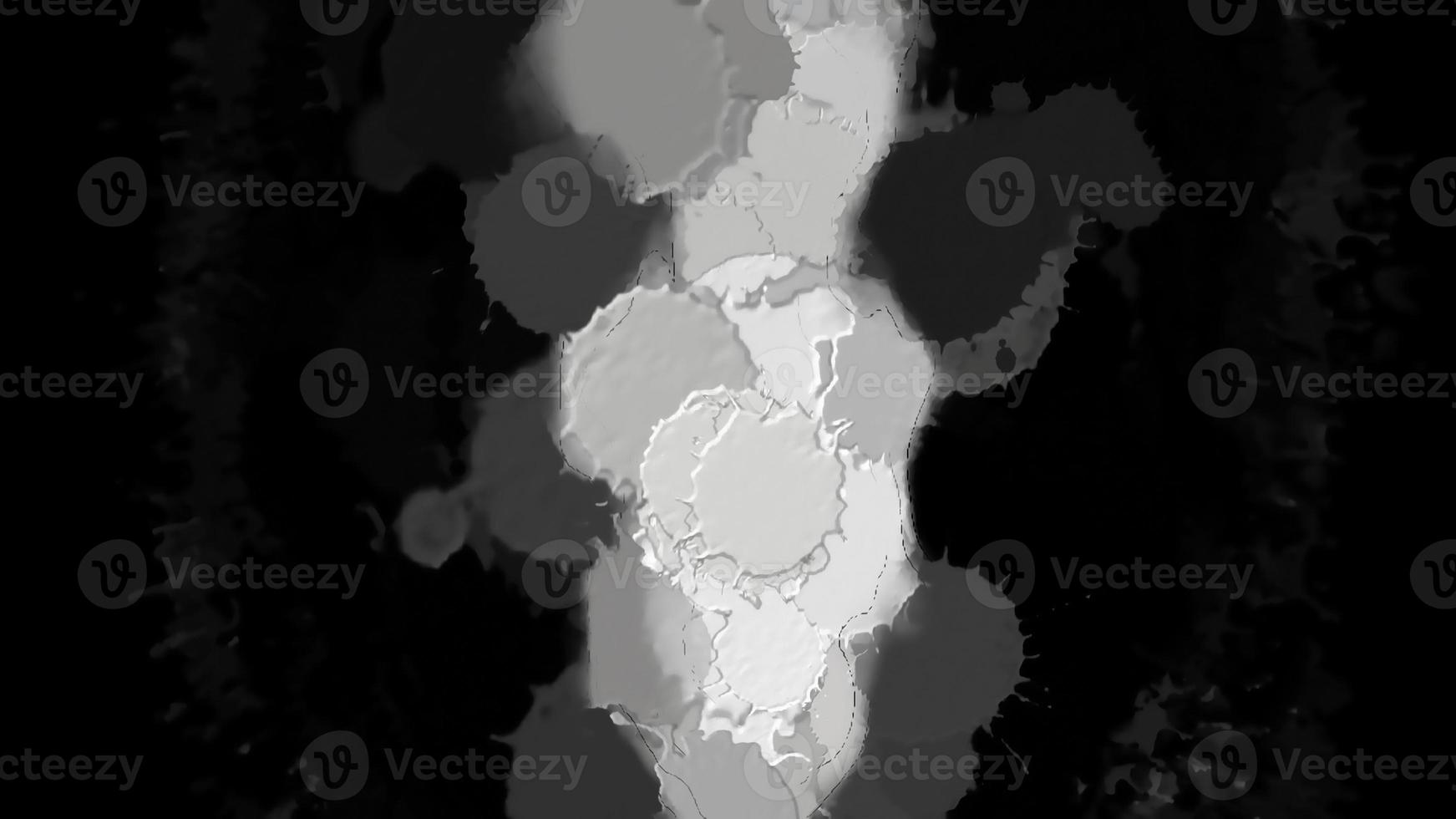 Digital Illustration Abstract Background Black and White photo