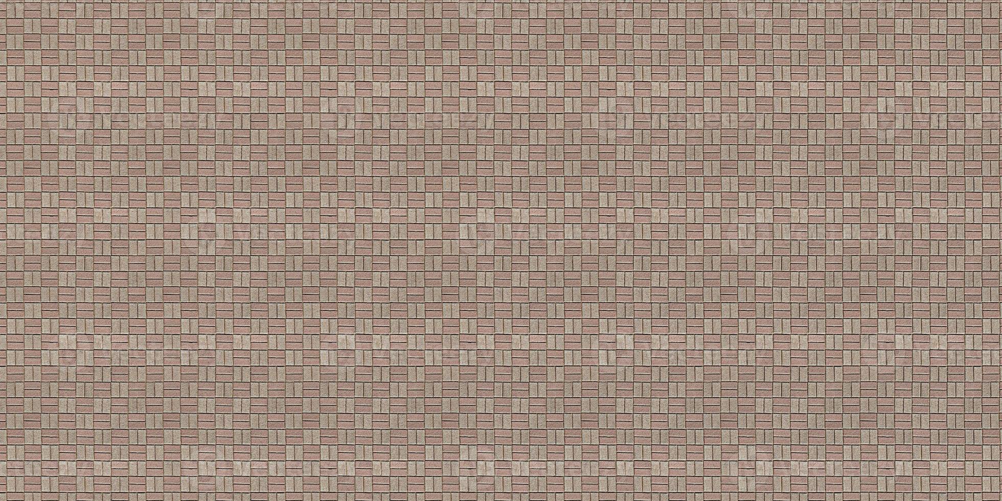 walkway brick mortar pattern stone walkway surface brick pavement background 3D illustration photo