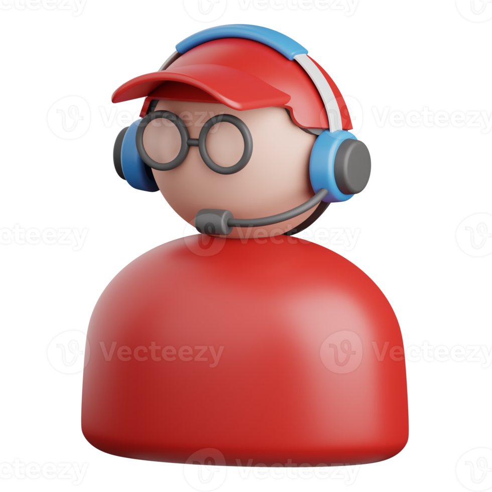 3d rendering customer service isolated useful for ecommerce, shopping and business online design png