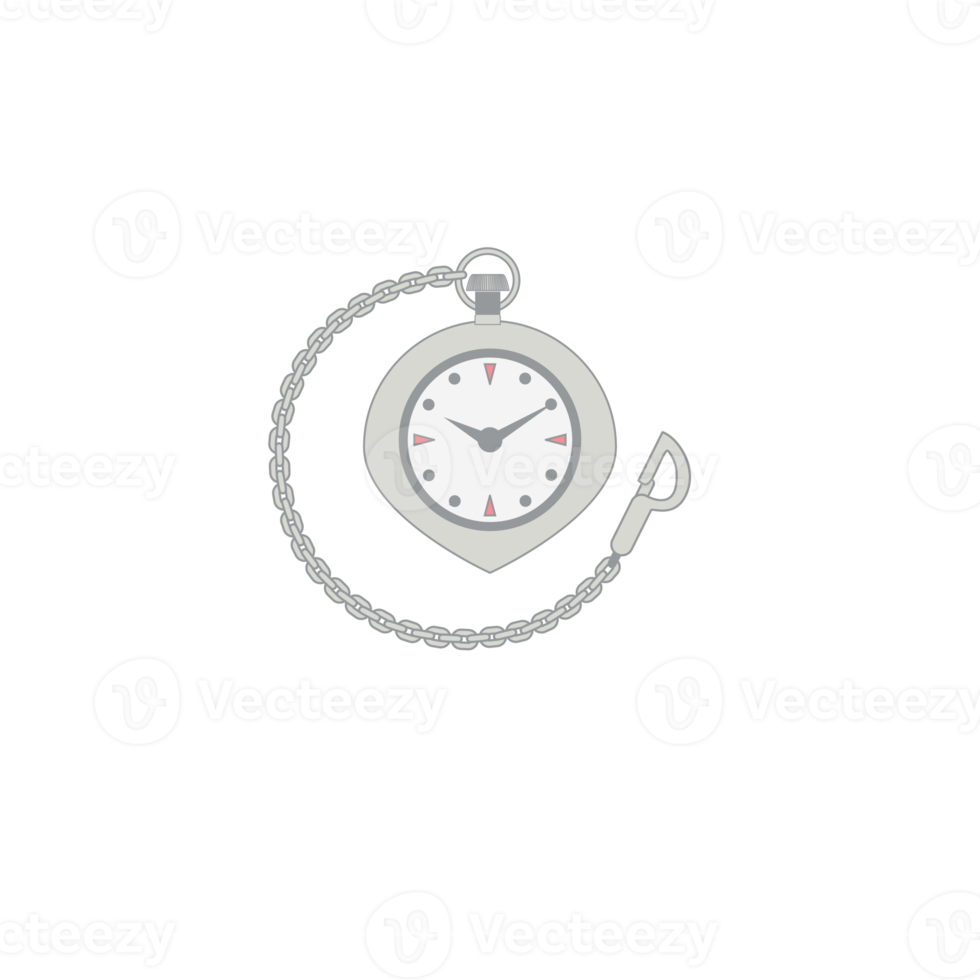 tasca orologio catena classico estetico collana collezione impostato png