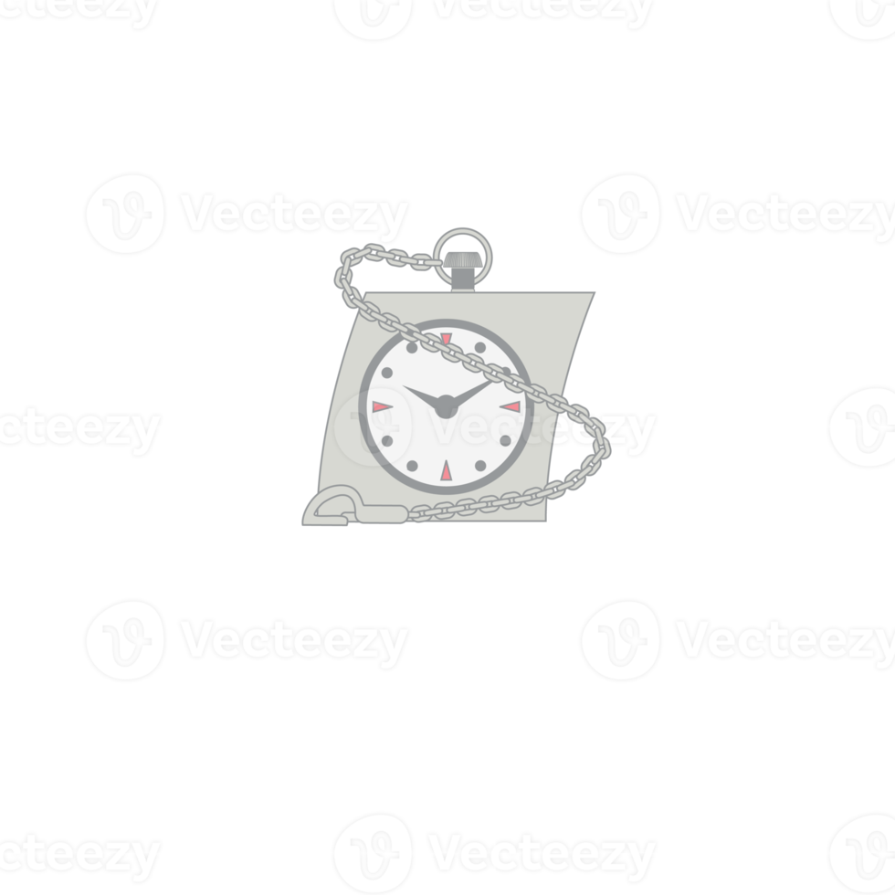 Pocket Watch Chain Classic Aesthetic Necklace Collection Set 15133064 PNG