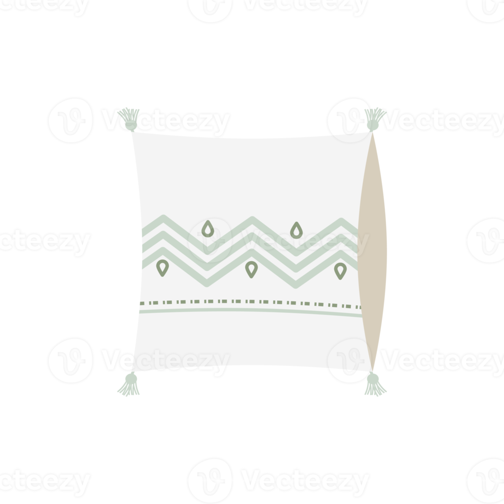 Hygge themed comfortable seat cushion png