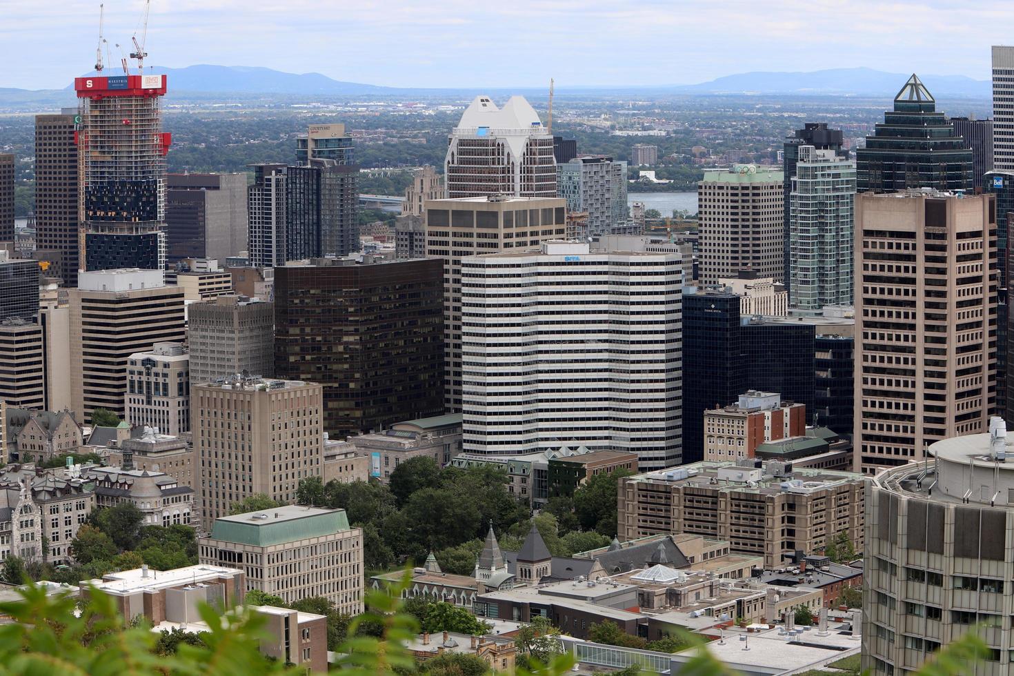 montreal canadá 6 de septiembre de 2022. montreal es la ciudad más grande de la provincia canadiense de quebec. foto