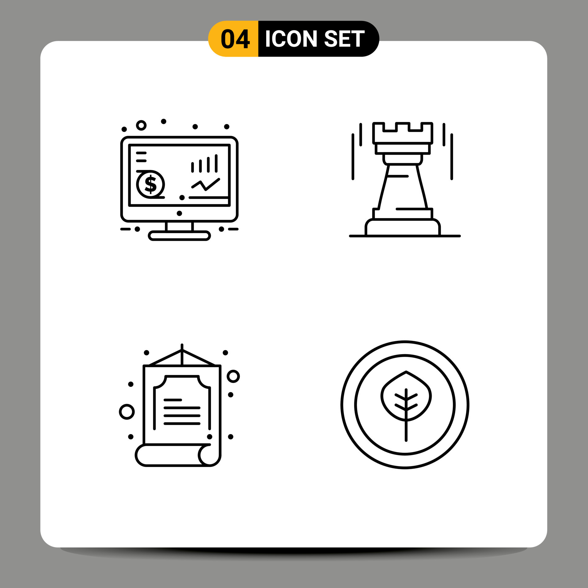 User Interface Pack Of 4 Basic Filledline Flat Colors Of Investment user-interface-pack-of-4-basic-filledline-flat-colors-of-investment