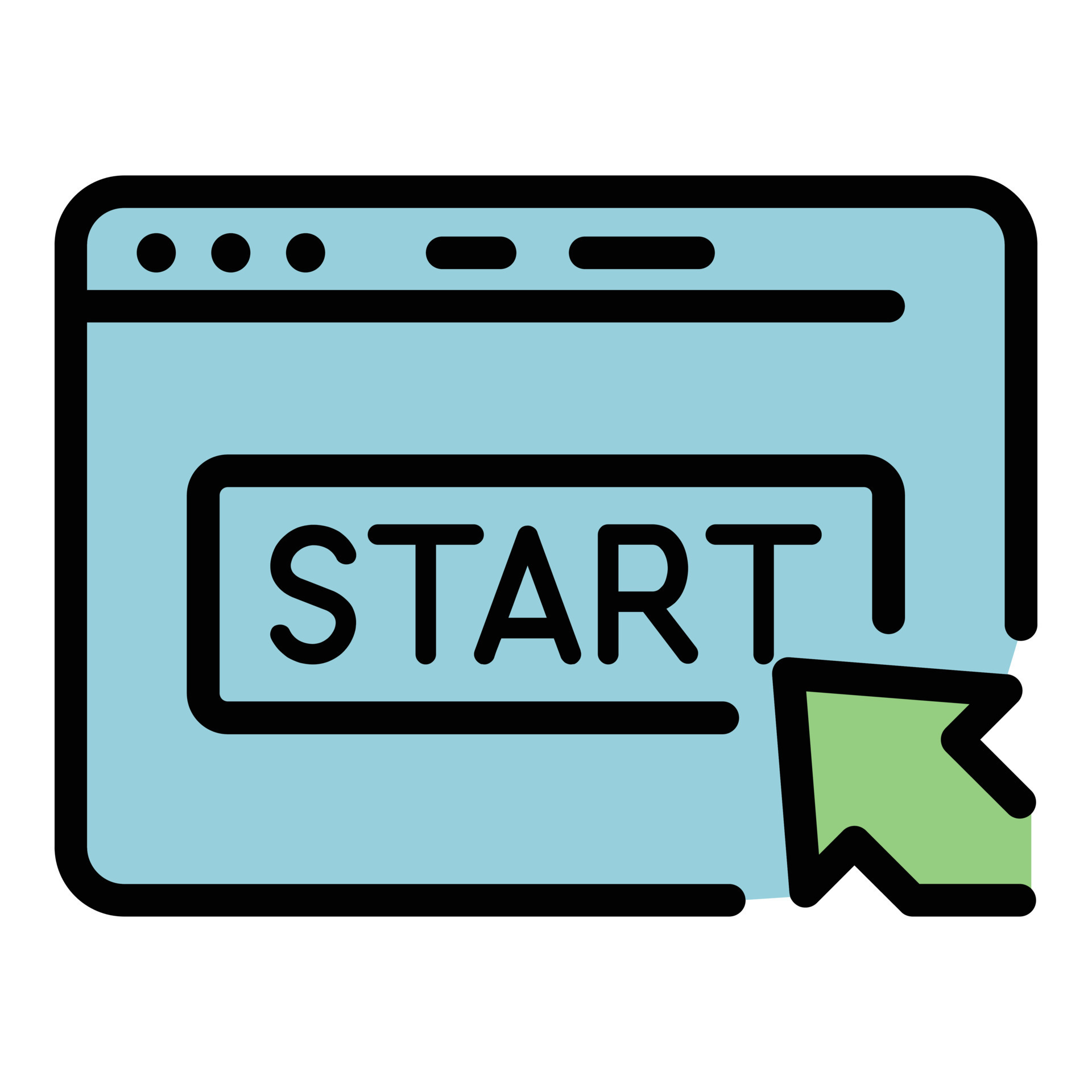 Startup webpage icon color outline vector 15141316 Vector Art at Vecteezy