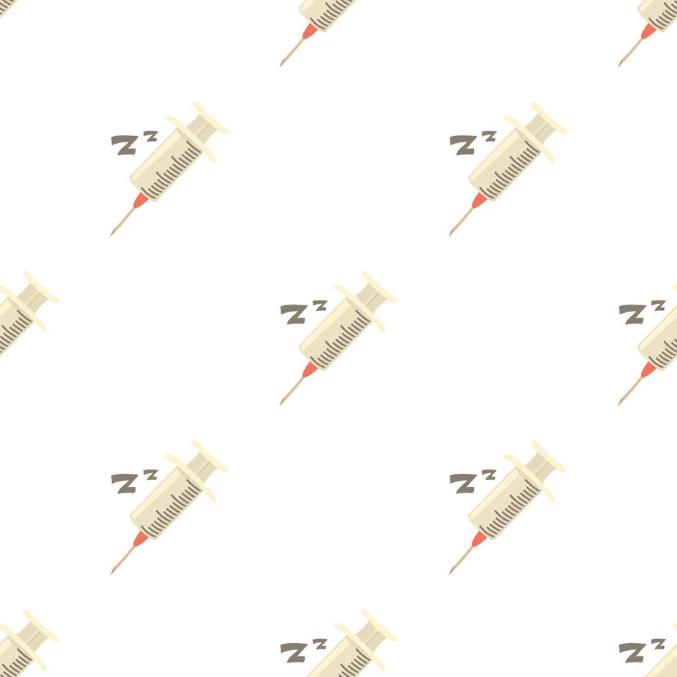 Syringe pattern seamless vector