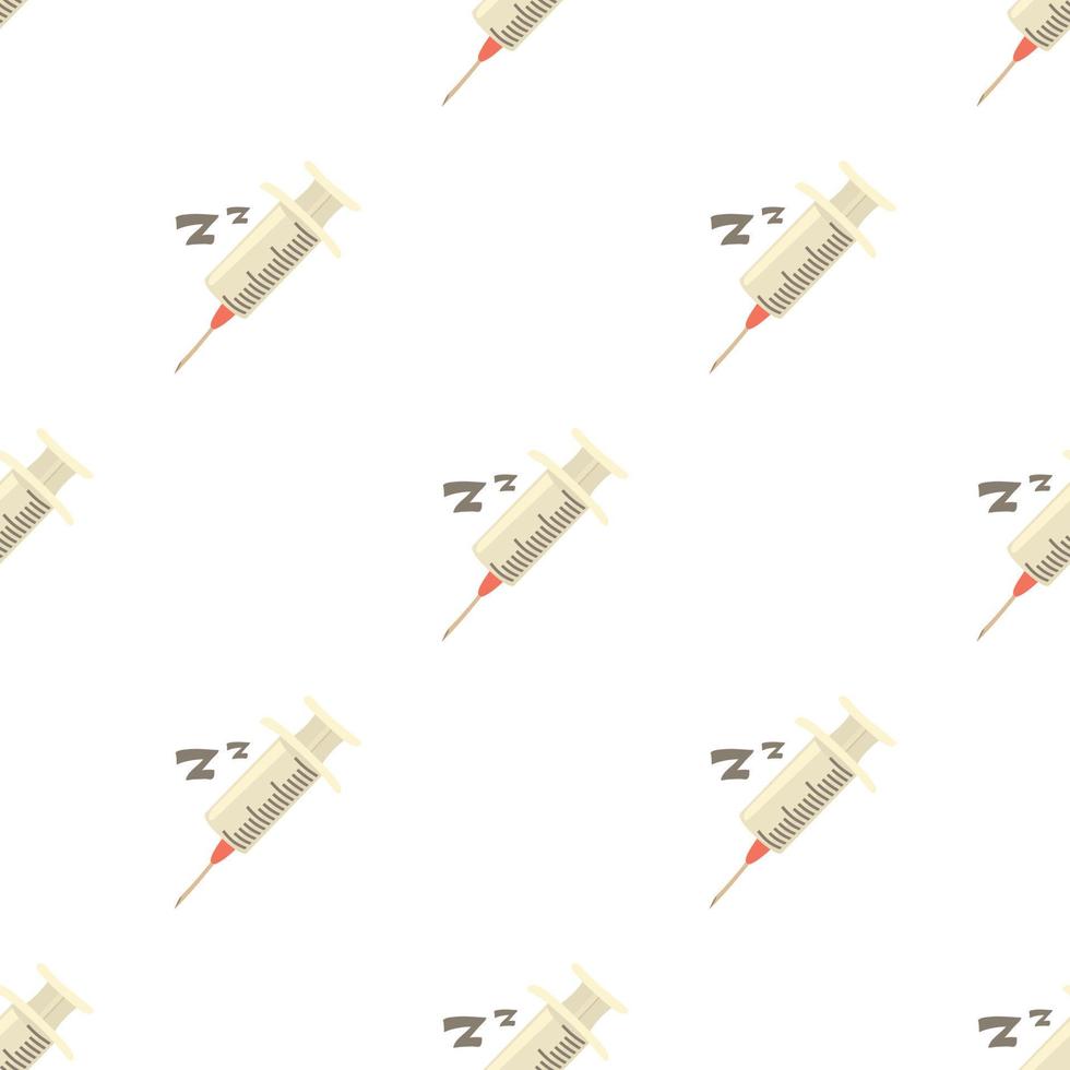 Syringe pattern seamless vector