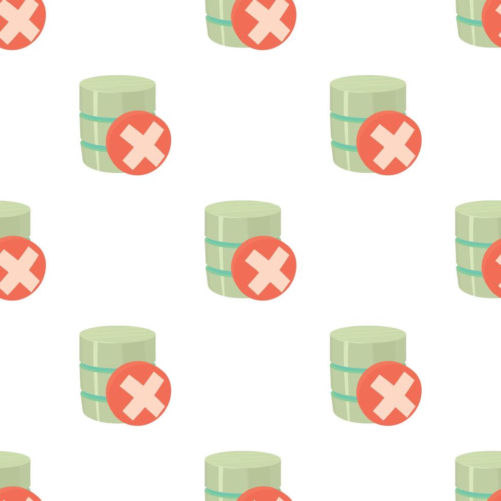 Closed database pattern seamless vector
