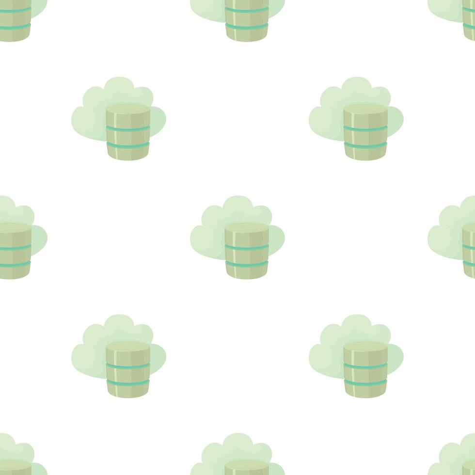 Big cloud database pattern seamless vector