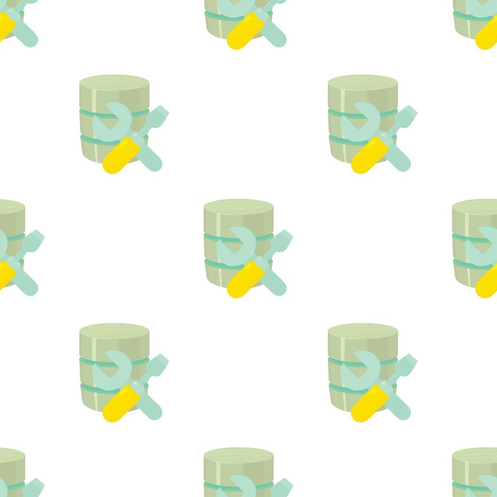Repairing database pattern seamless vector