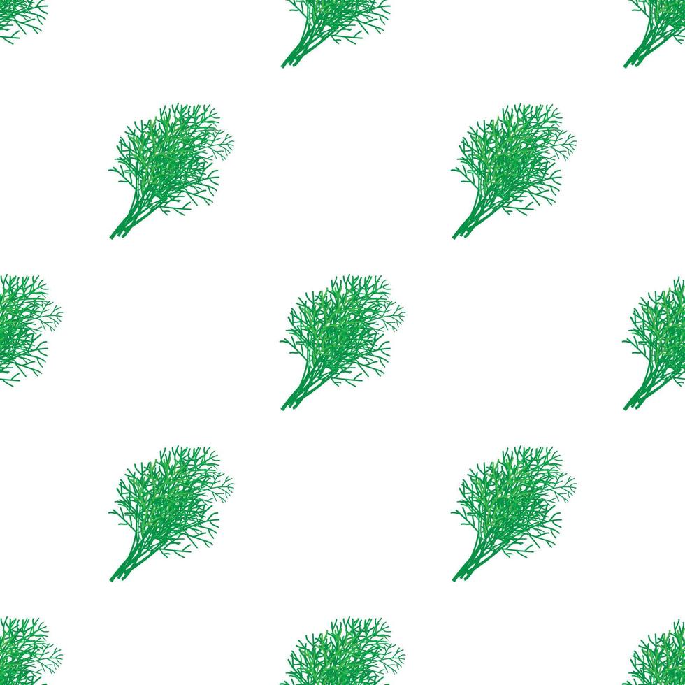 Dill pattern seamless vector