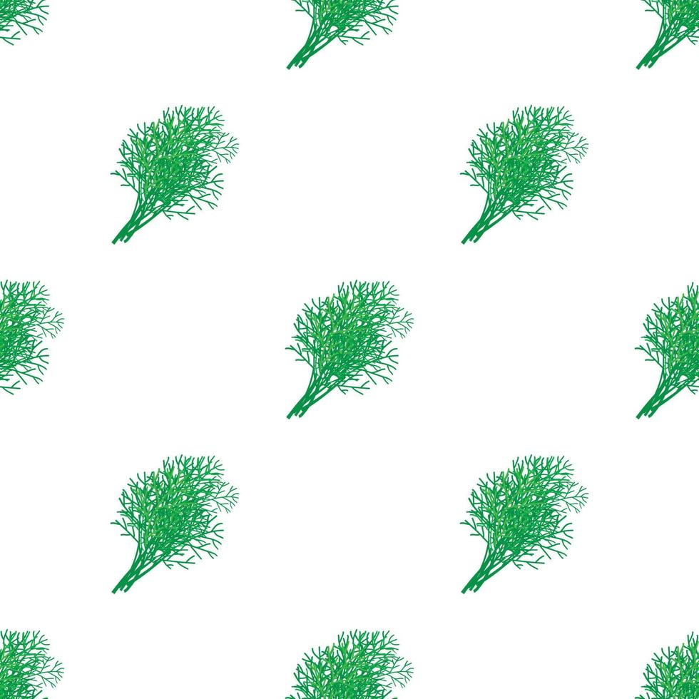 Dill pattern seamless vector