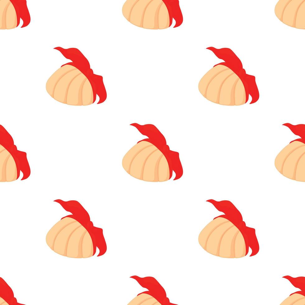 Old woman hat pattern seamless vector