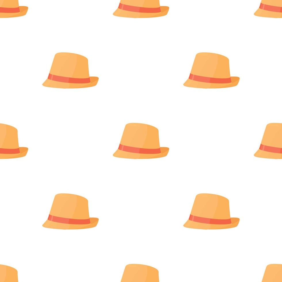 Man hat pattern seamless vector