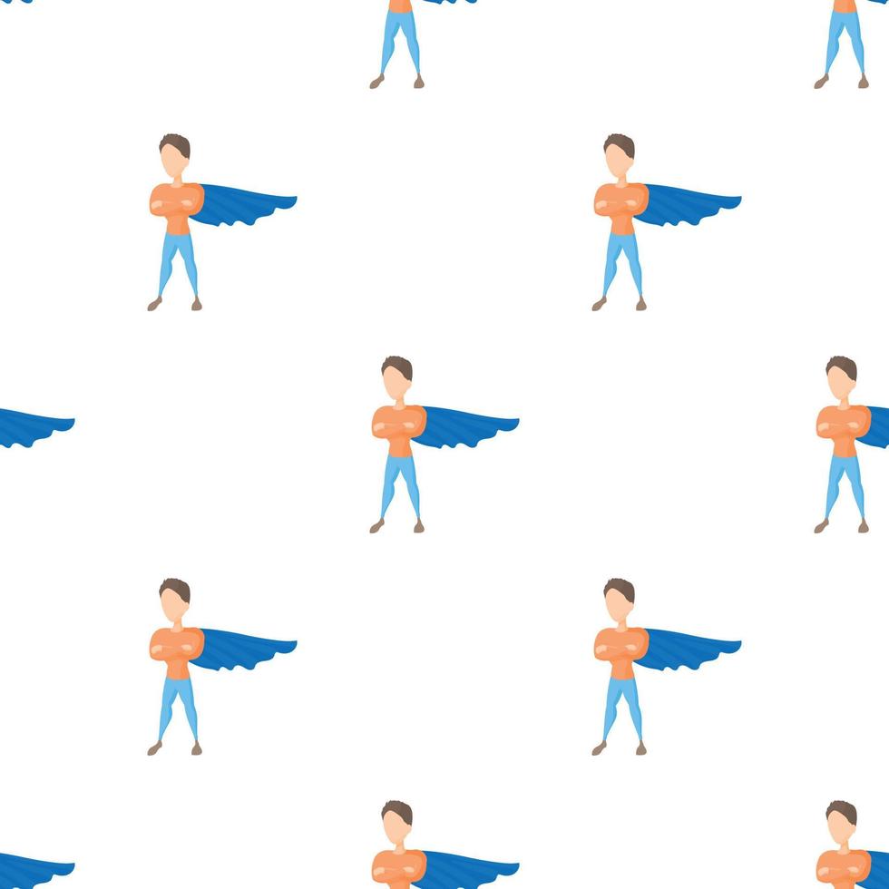 Superhero pattern seamless vector