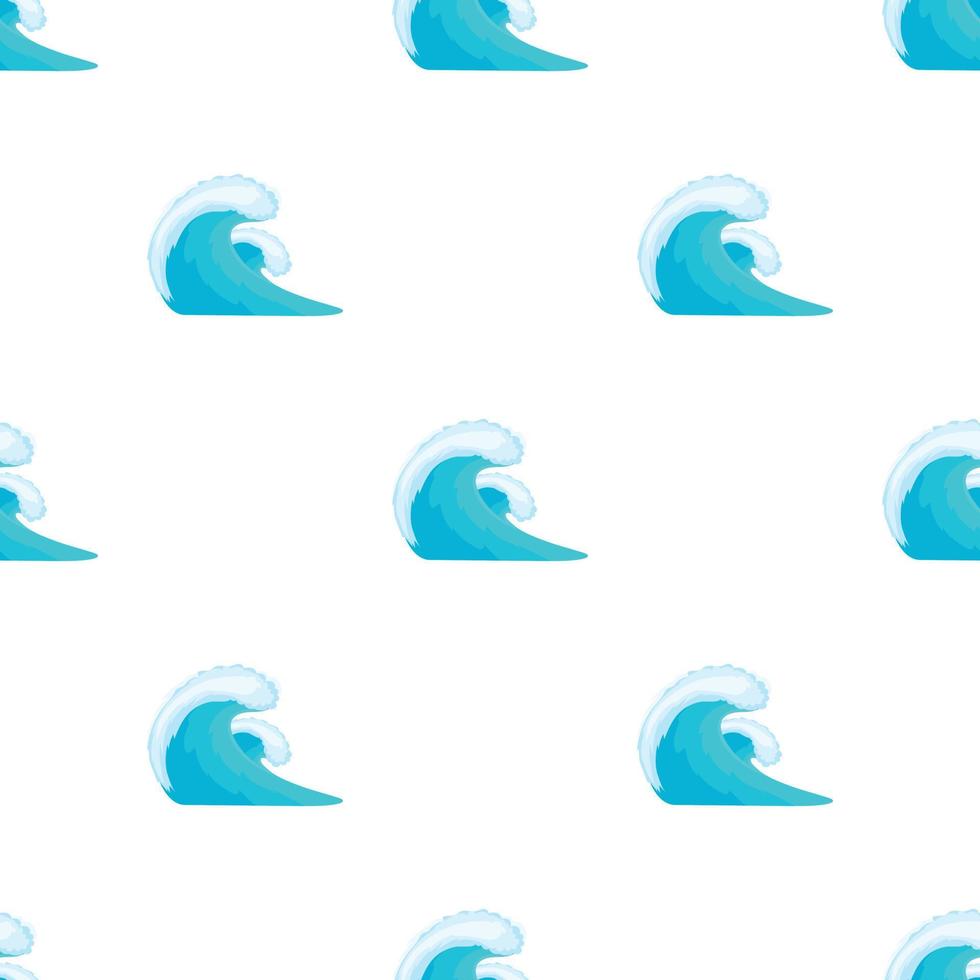 Water Wave pattern seamless vector