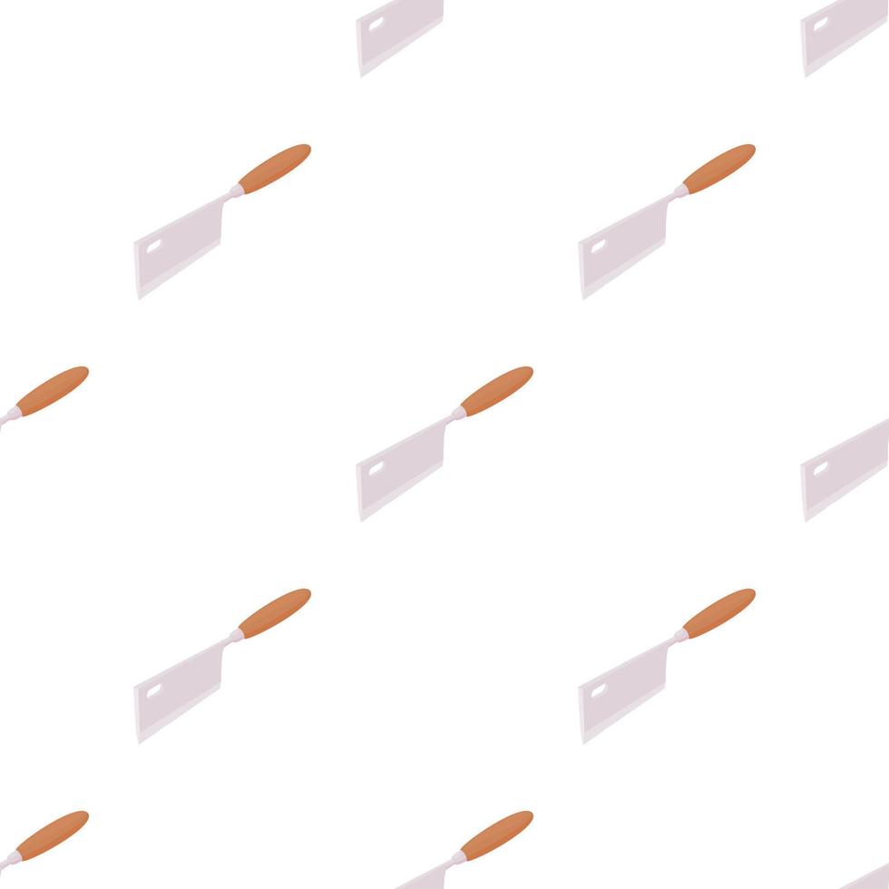 Meat knife pattern seamless vector