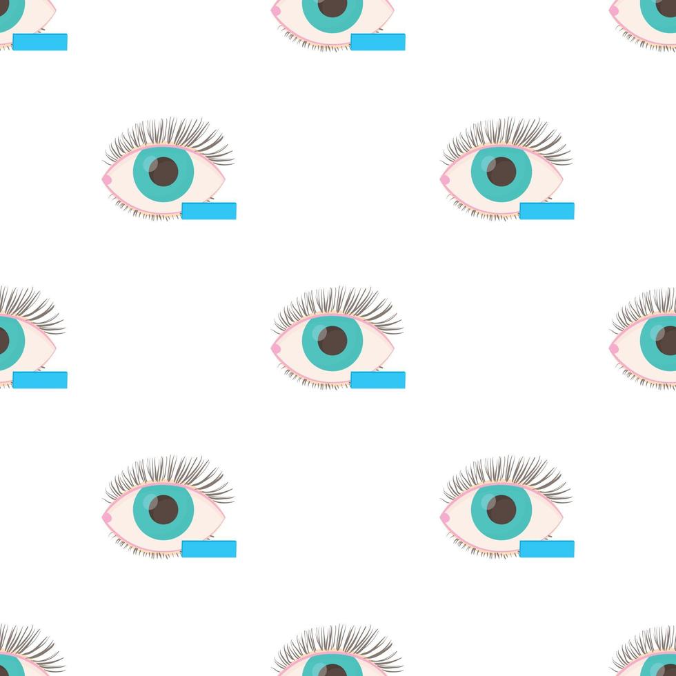 Myopia eyesight disorder pattern seamless vector