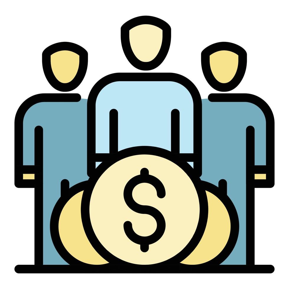 Finance People Group Icon Color Outline Vector 15146251 Vector Art At finance-people-group-icon-color-outline-vector-15146251-vector-art-at