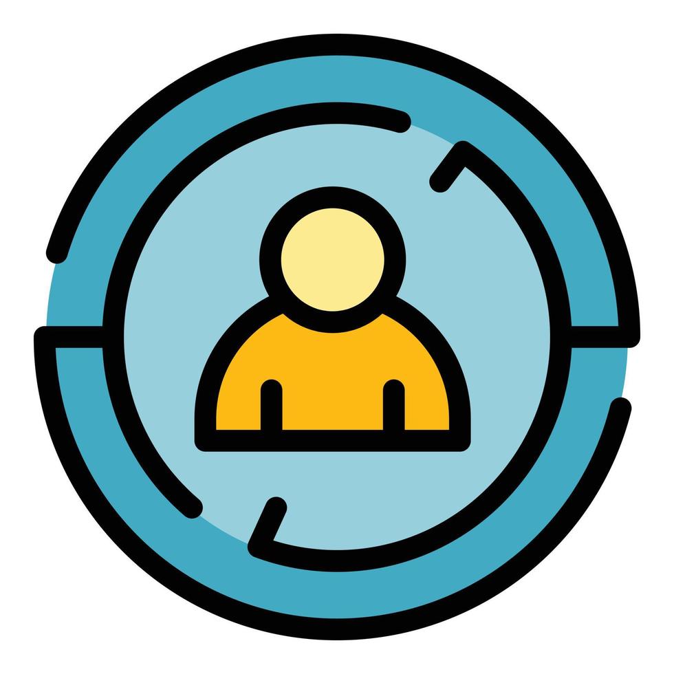 Open opportunity icon color outline vector