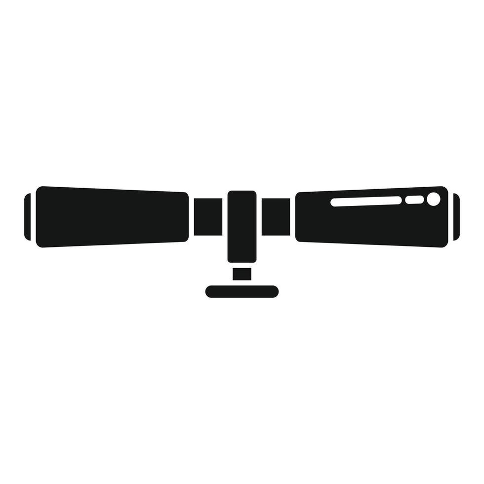 Military sight icon simple vector. Target cross vector