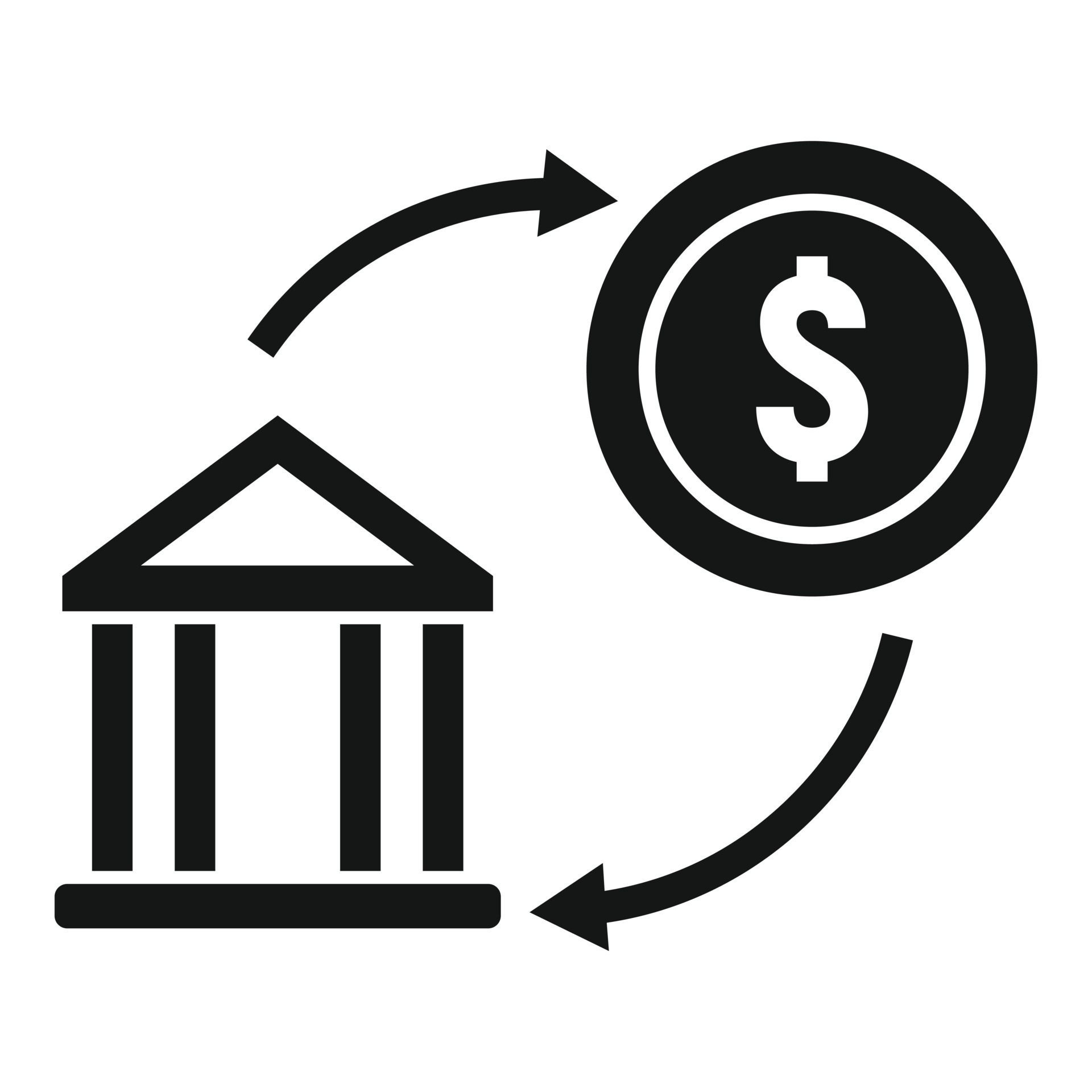 Bank transfer icon simple vector. Money send 15149520 Vector Art at Vecteezy