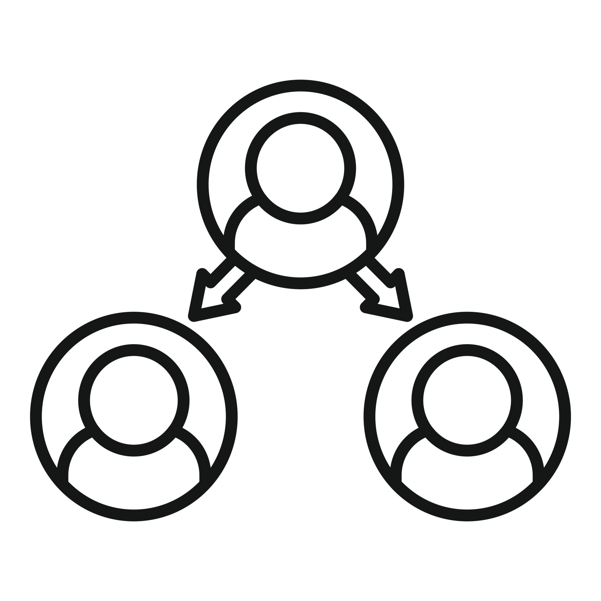 Arrow service icon outline vector. Customer seo 15149700 Vector Art at