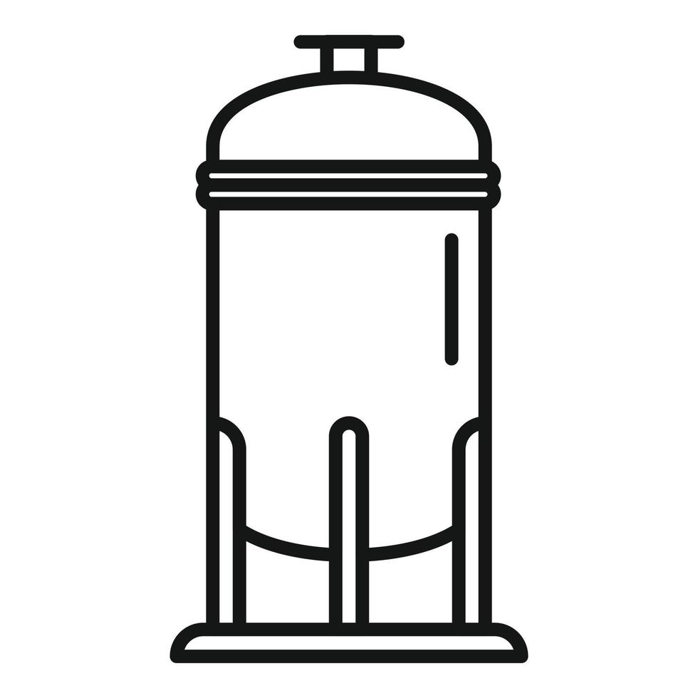 Milk product icon outline vector. Cheese production vector