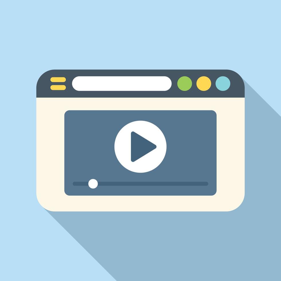 Social post icon flat vector. Email message vector