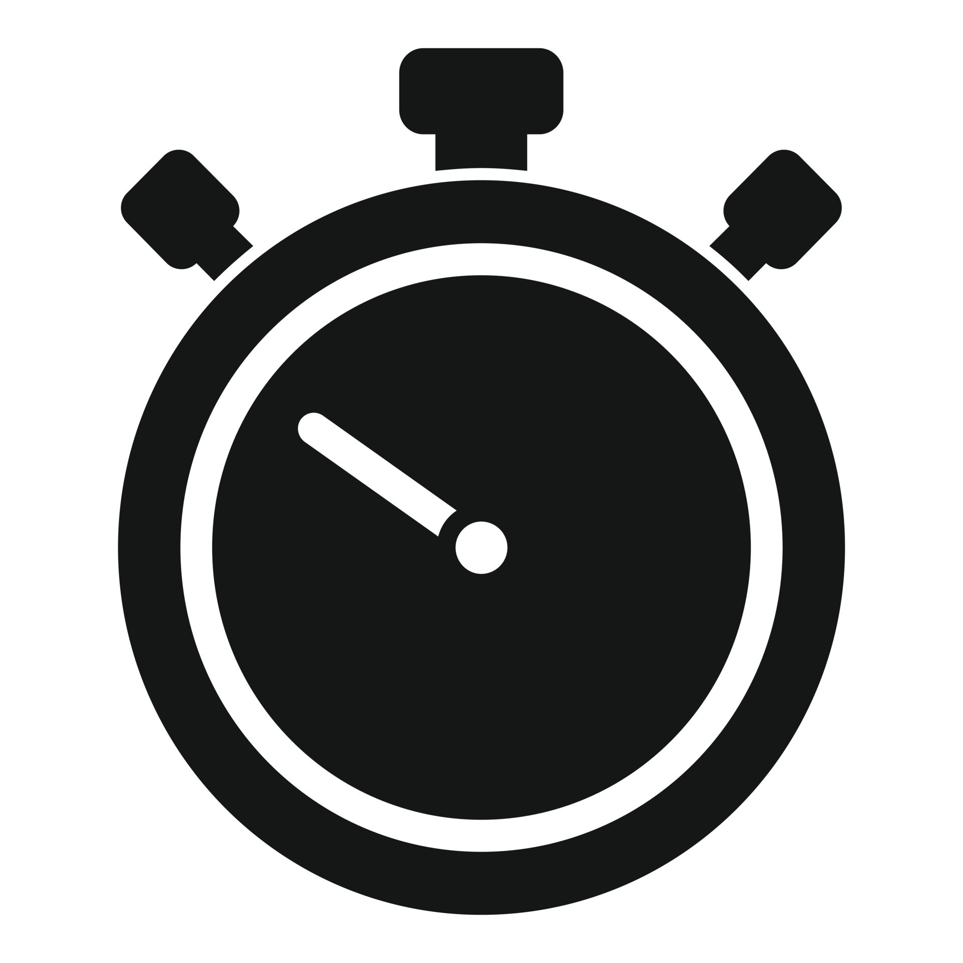 Work stopwatch icon simple vector. Flexible time 15150576 Vector Art at