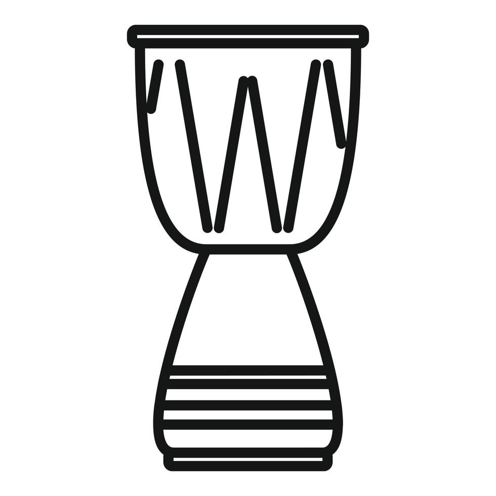 Emoji drum icon outline vector. Kit music 15150788 Vector Art at Vecteezy