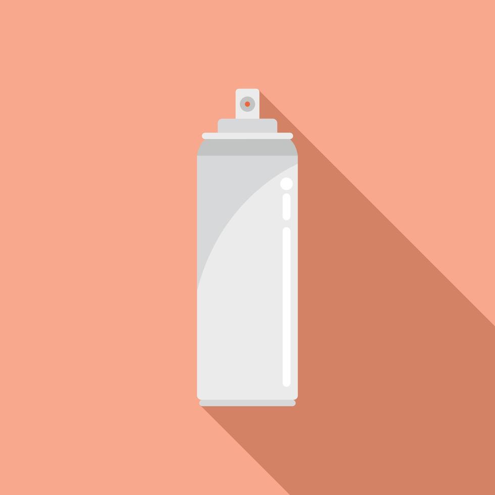 Car sprayer icon flat vector. Air spray vector